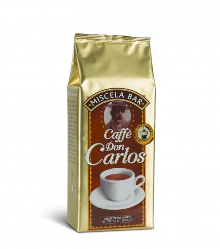 КОФЕ В ЗЕРНАХ CARRARO DON CARLOS (КАРРАРО ДОН КАРЛОС) 1КГ.